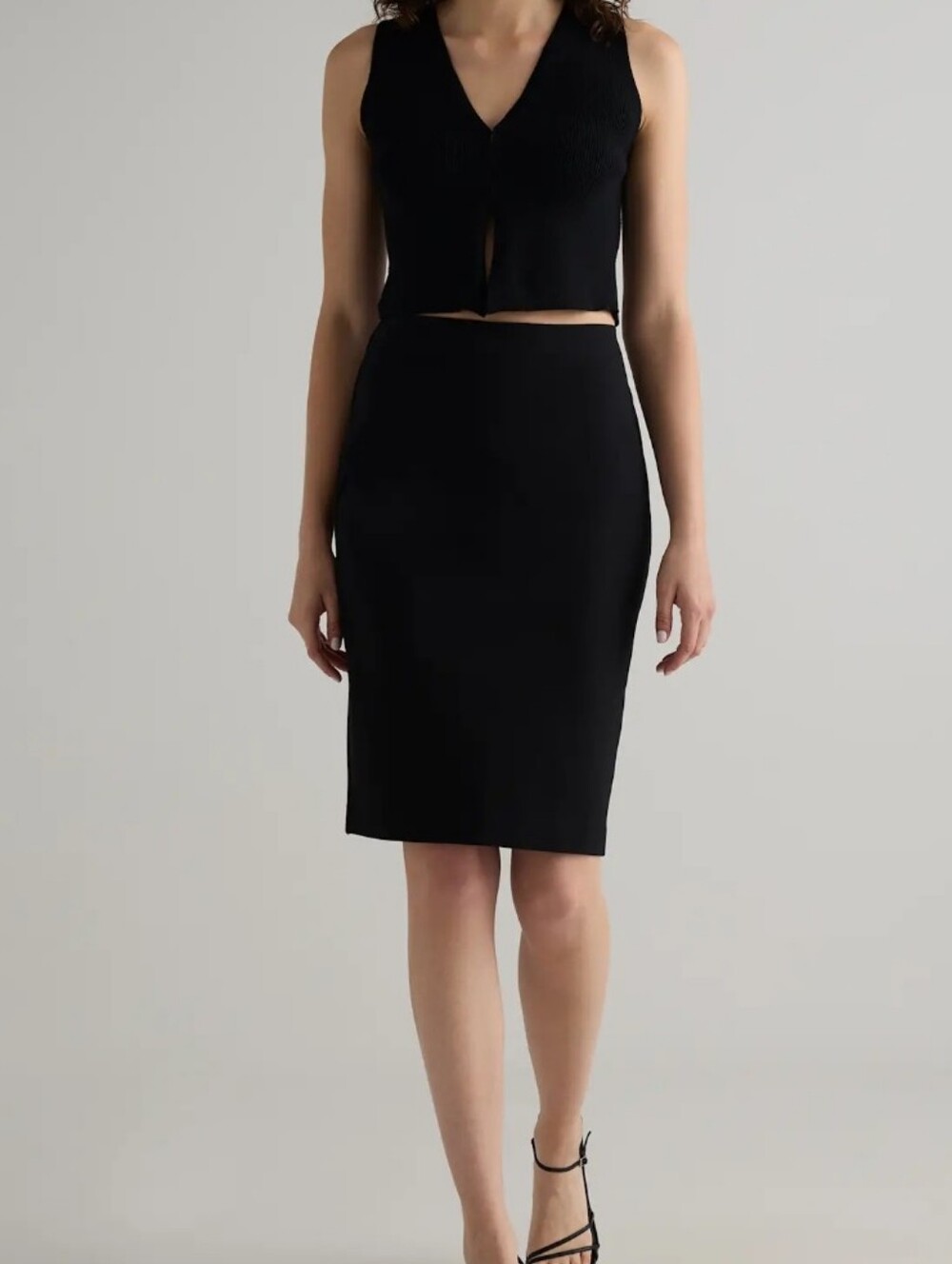 Ultra-Stretch Ponte Pencil Skirt